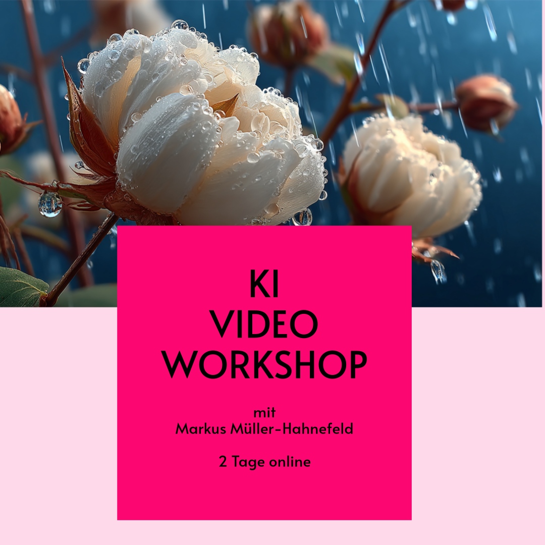 Der KI-Videoworkshop mit Markus Müller-Hahnefeld