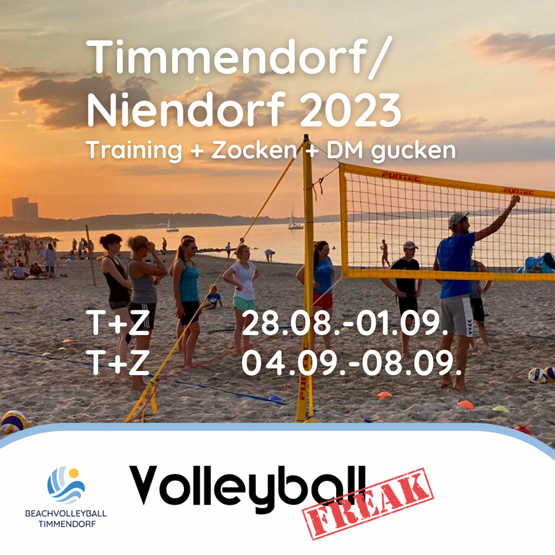 Volleyballfreak Beach-Camps in Timmendorfer Strand - beachvolleyball-timmendorf | elopage