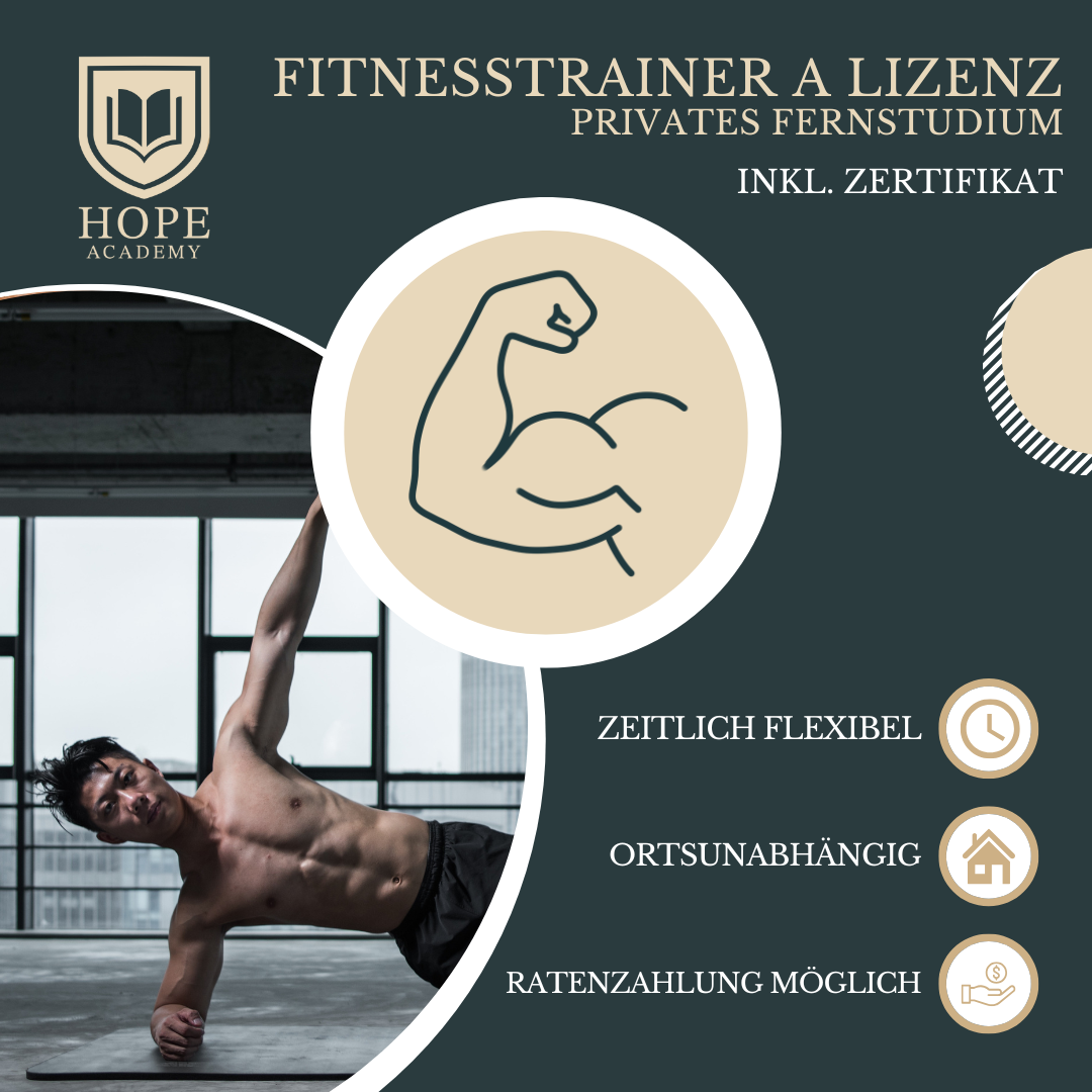 Fernstudium Fitnesstrainer A Lizenz
