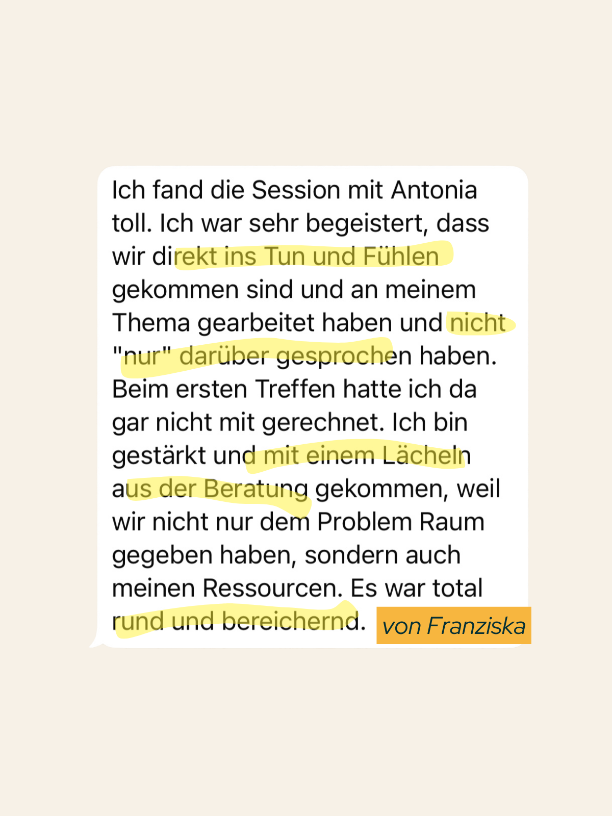 Testimonial Screenshot 5