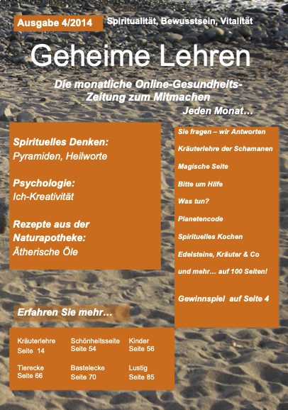 Geheime Lehre Zeitschrift, 10/2014, Rarität, 100 Seiten GRATIS - www ...
