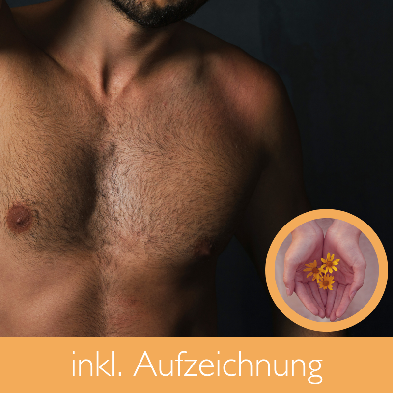 Nackter Oberkörper eines Mannes