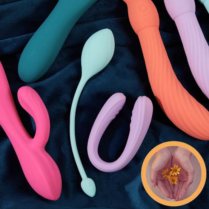 Verschiedene, bunte Sextoys