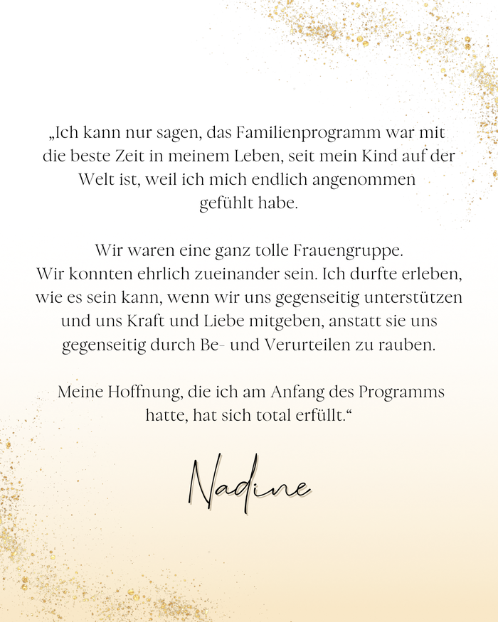 Testimonial Nadine