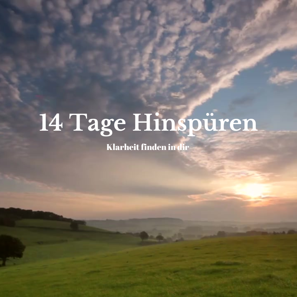 14 Tage Hinspüren - Antworten in dir finden 