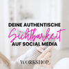 Banner für Social Media Workshop