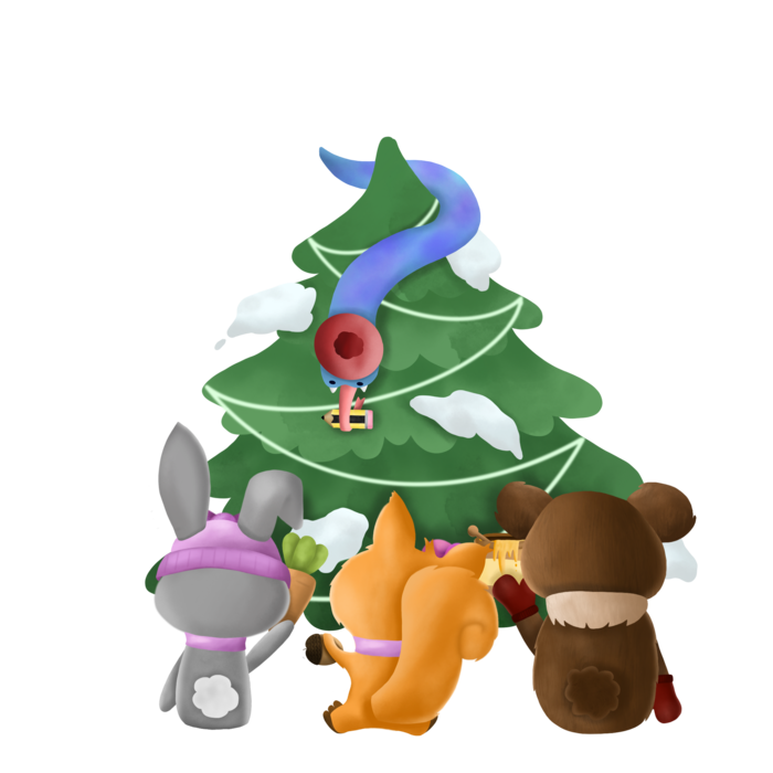 Die Mini-Numis am Weihnachtbaum