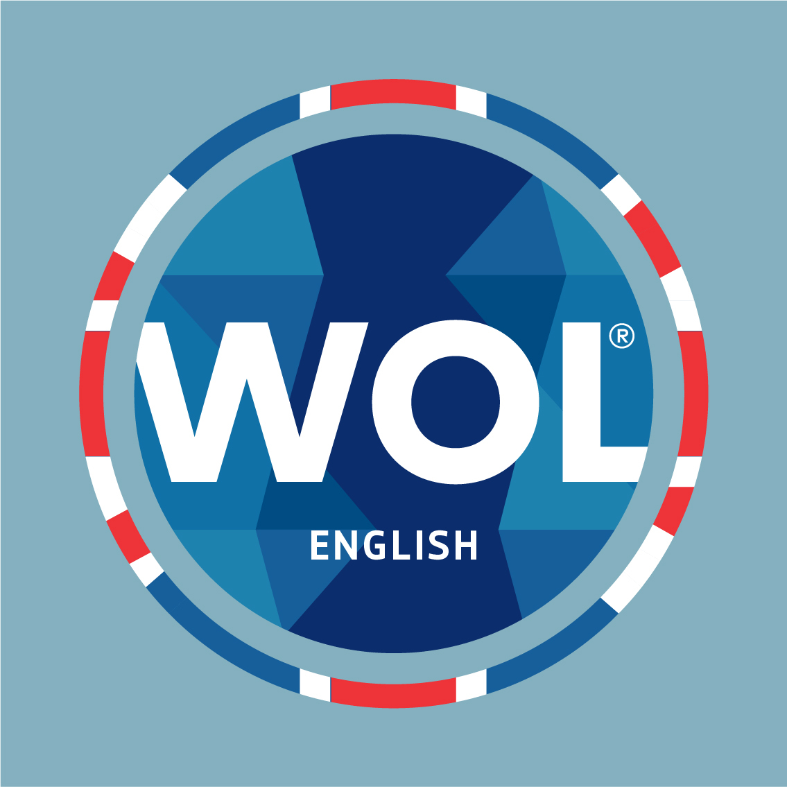 Working Out Loud Logo mit englischer Fahne