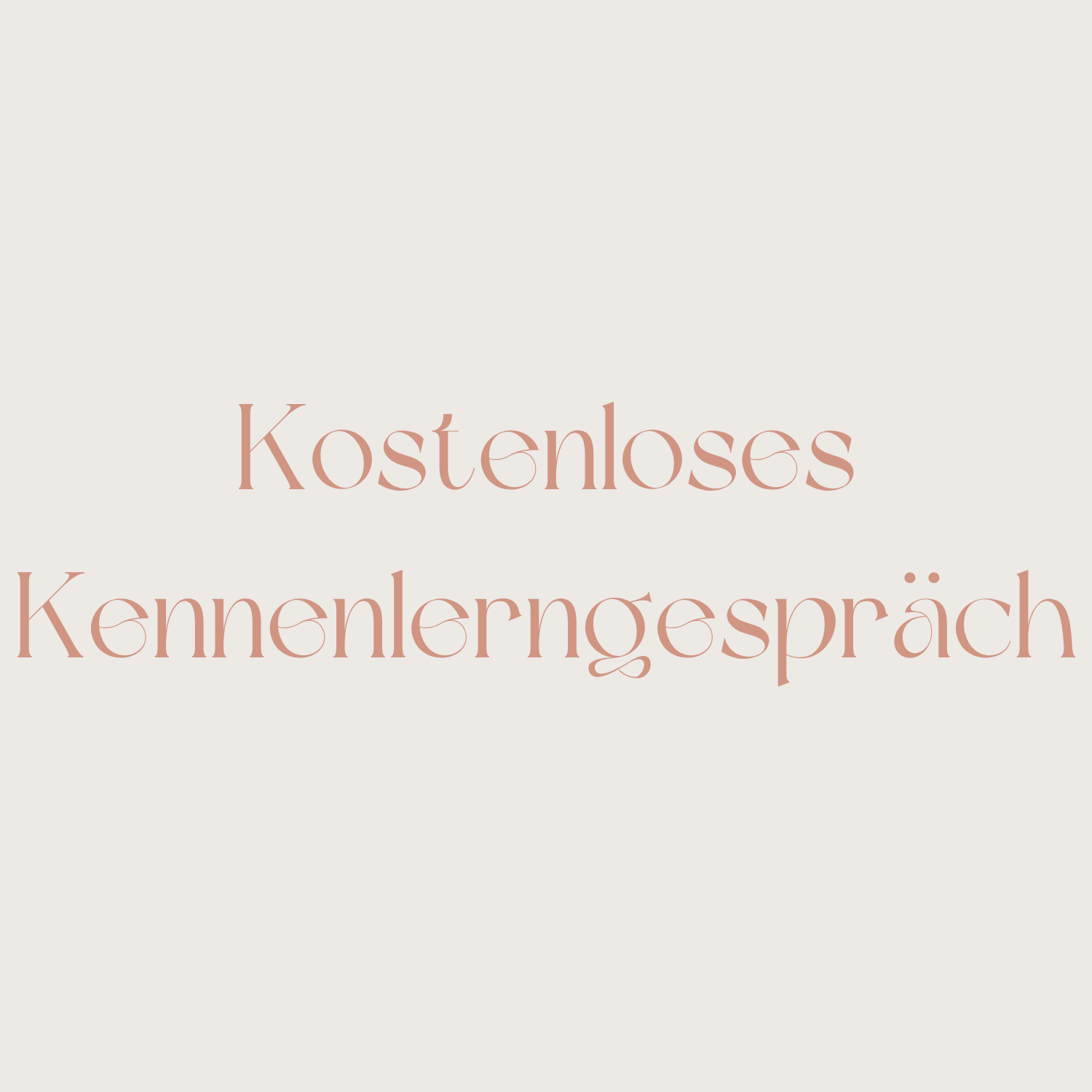 Kostenloses Kennenlerngespräch