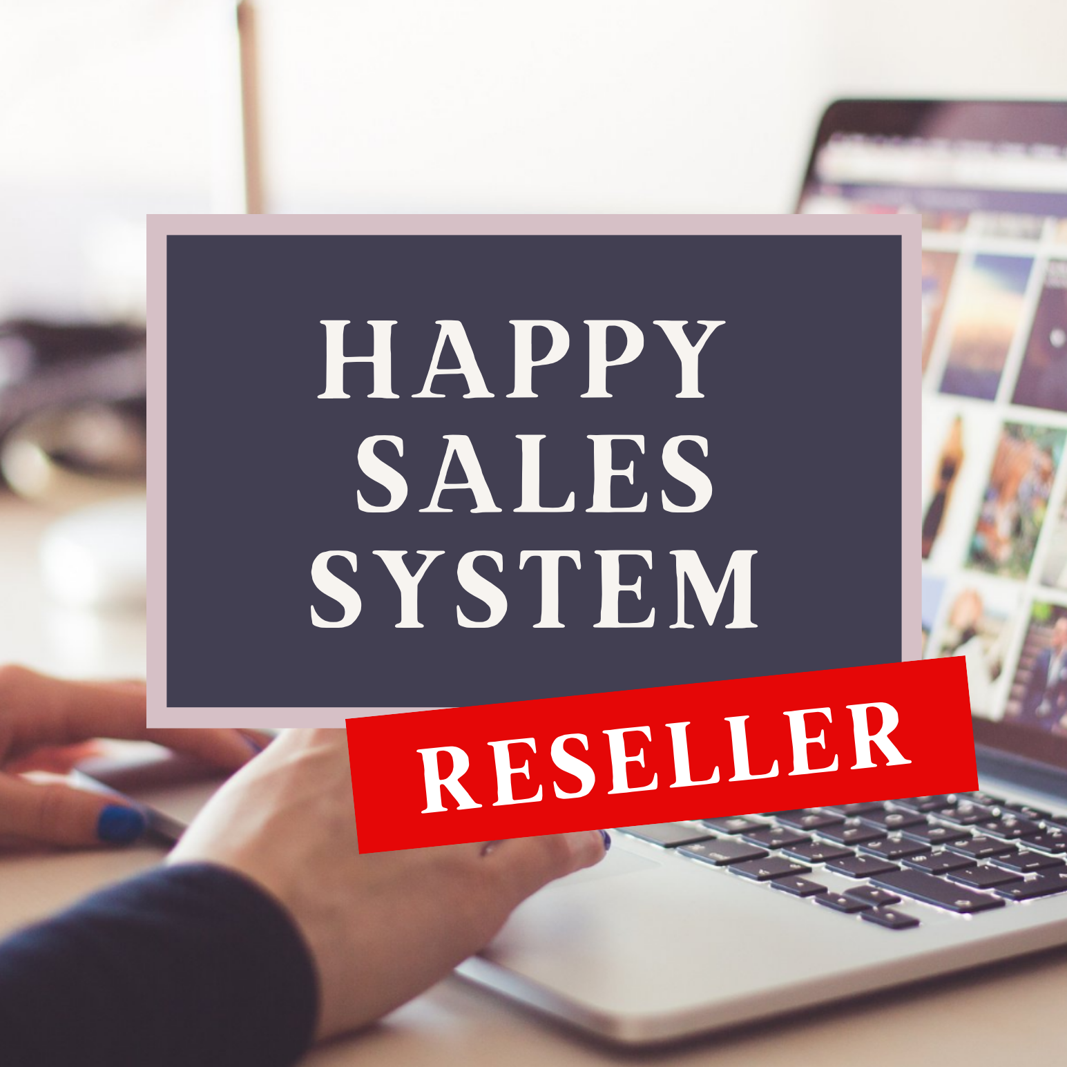 Cover Happy Sales System - Reseller-Lizenz