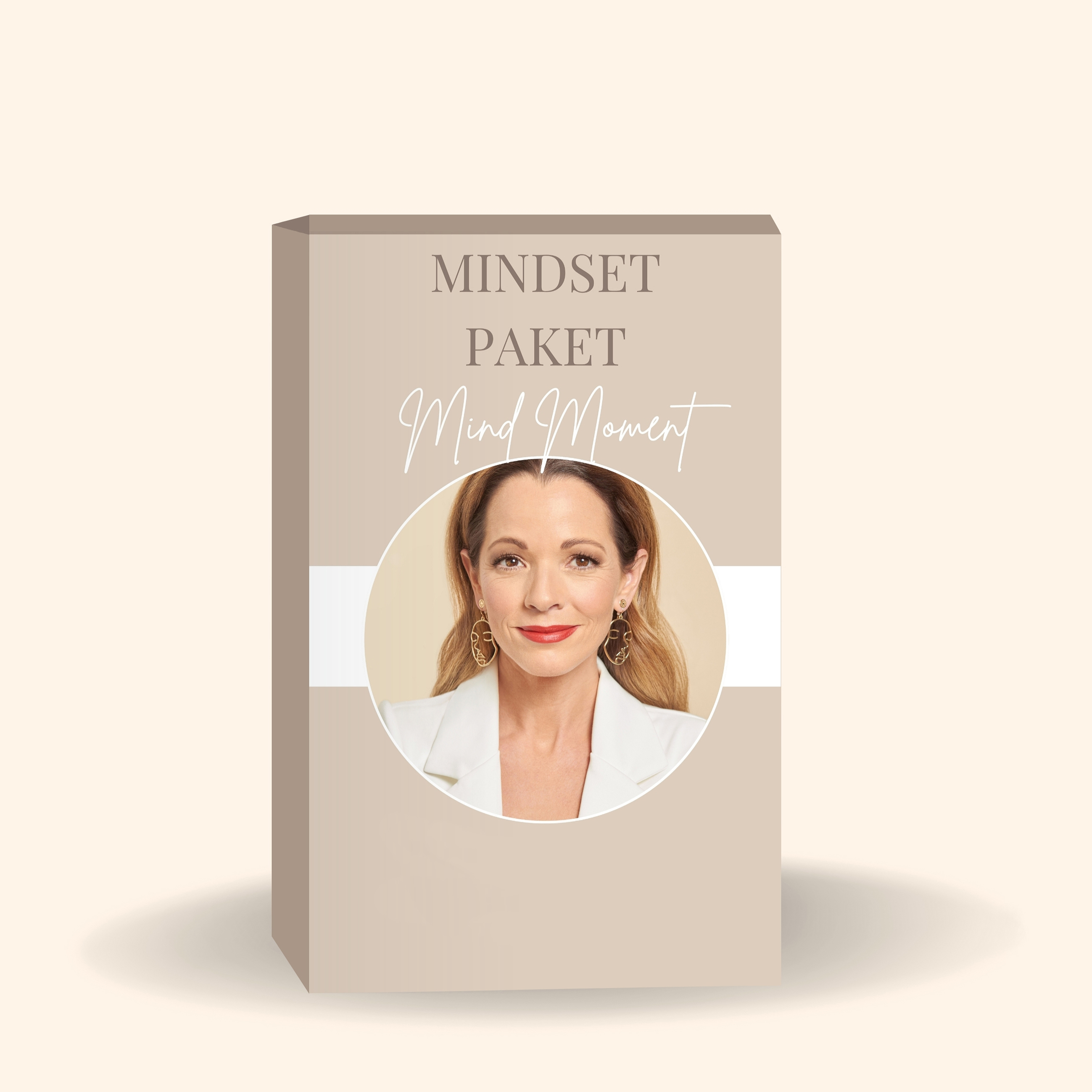 Bild des Mindset-Coaching-Pakets mit der Aufschrift "Mindset Paket - Mind Moment". 
