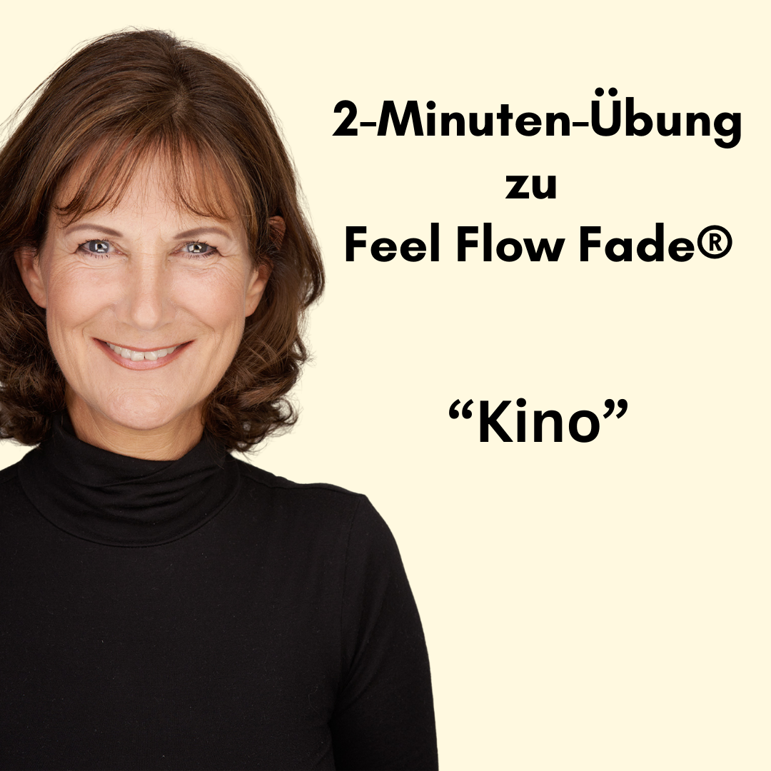 Titelbild der 2-Minuten Übung zu Feel Flow Fade® mit Bild von Kathrin Rottmann