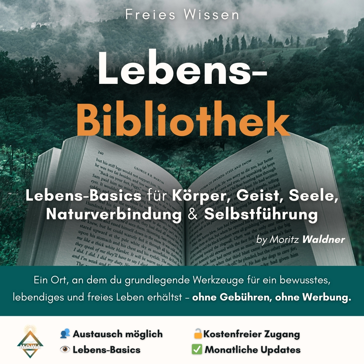 Lebens-Bibliothek by Moritz Waldner