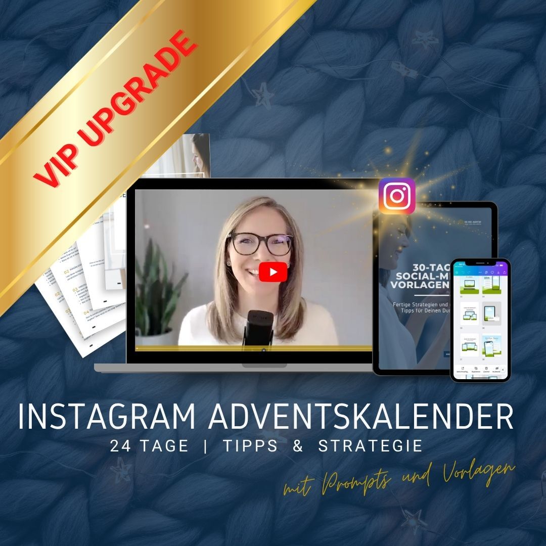 DIA Adventskalender VIP-Upgrade Ablefy Produktbild