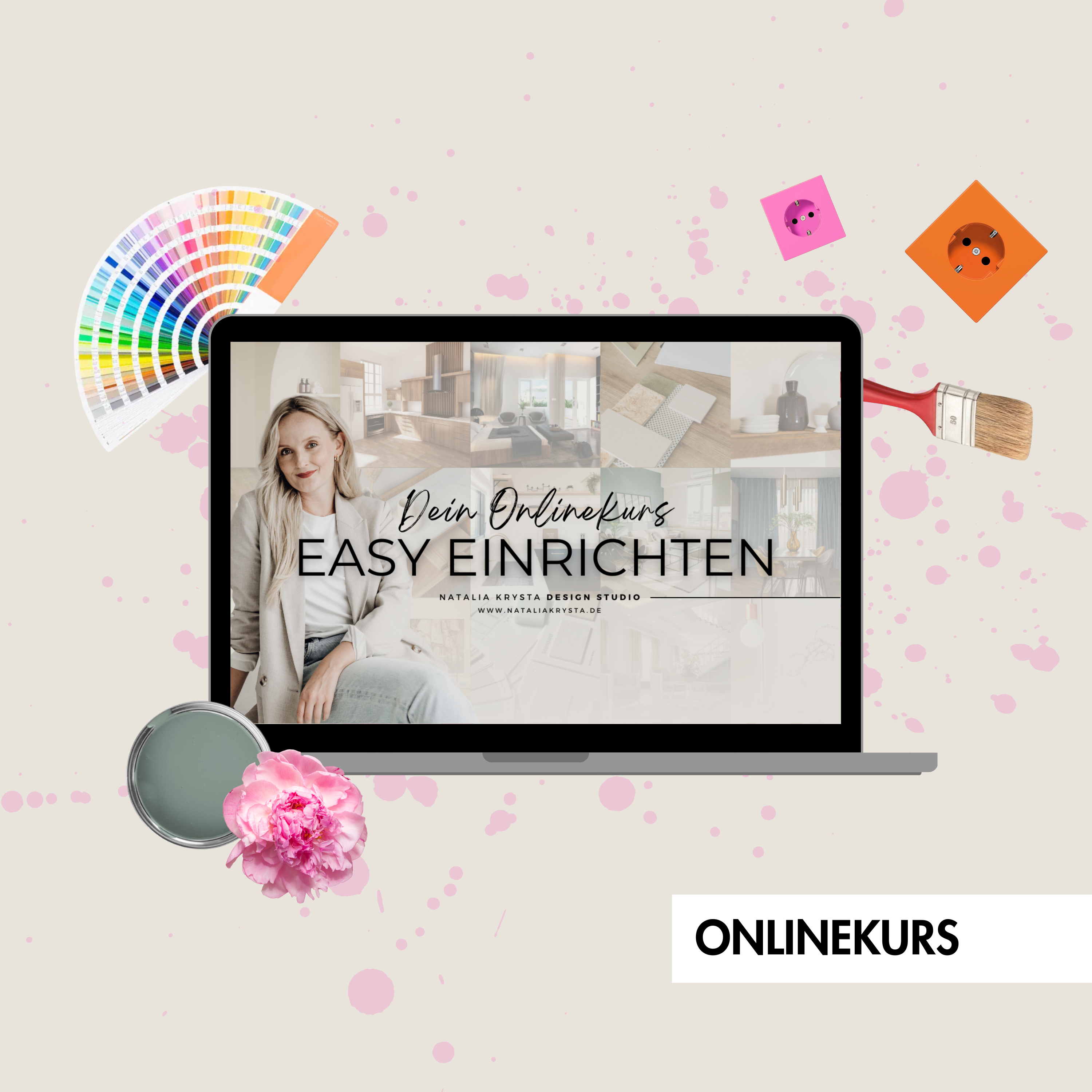 Banner für Onlinekurs Easy Einrichten 