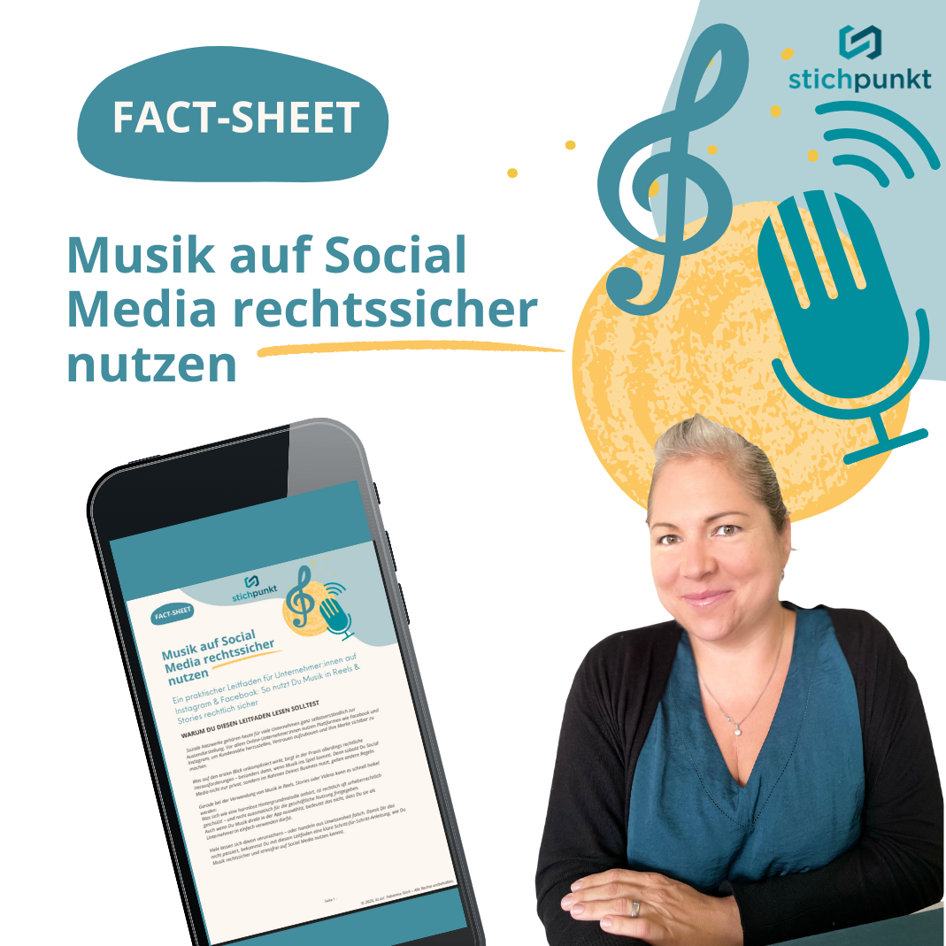 Produktbild für Factsheet zum Musikrecht