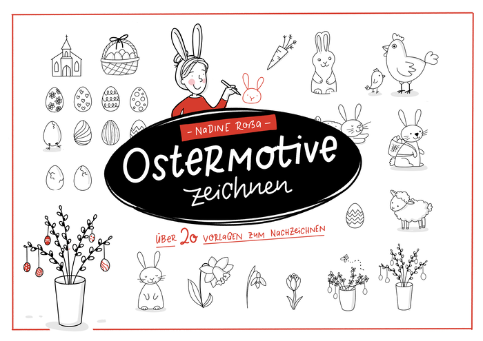 Ostermotive zeichnen - sketchnote-love | elopage