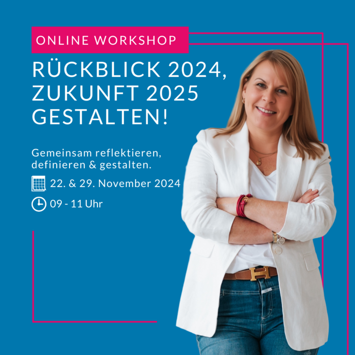 Online-Workshop: Rückblick 2024, Zukunft 2025 gestalten! - kerstinwemheuercoaching  elopage