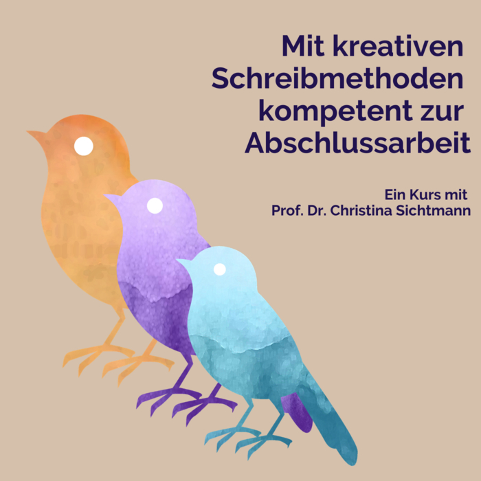 Mit kreativen Schreibmethoden kompetent zur Abschlussarbeit - sichtmann ...