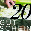 Banner Kohlezeichnung 20 Euro Wertgutschein