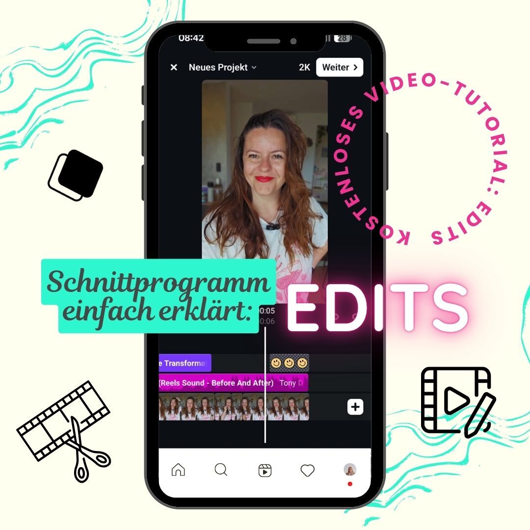 Freebie kostenloses Video-Tutorial zum Schnittprogramm Edits