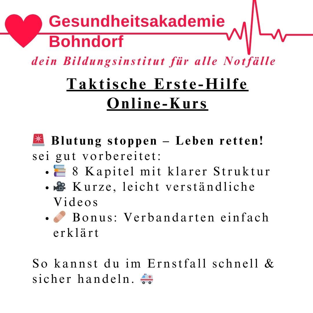 Taktische Erste-Hilfe Online