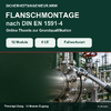 Flanschmontage nach DIN EN 1591-4 – Online-Theorie mit 12 Modulen, 8 UE und Fallwerkstatt