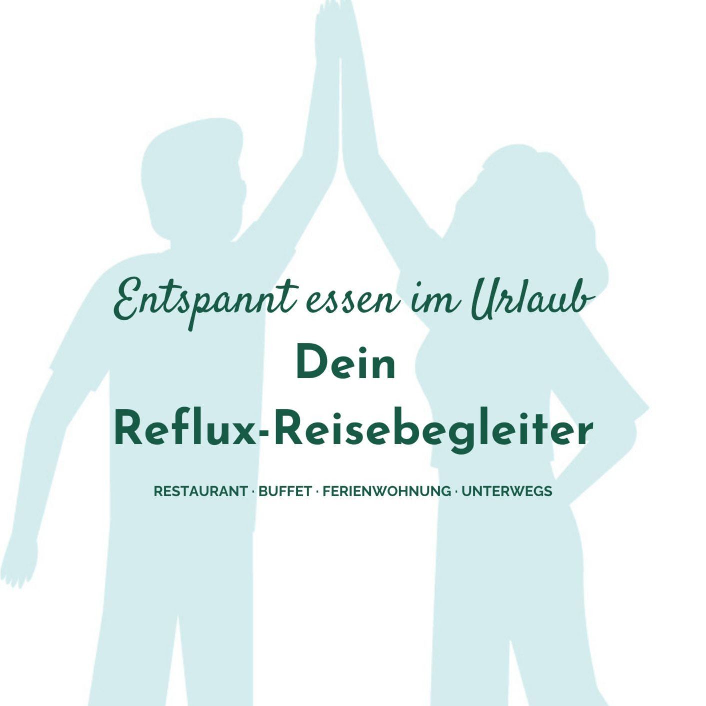 Titelbild für Reflux-Reisebegleiter