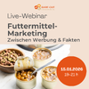 Banner Live-Webinar Futtermittelmarketing