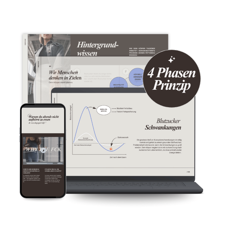 Laptop und Mobil Grafik mit Beispielen aus dem Kurs