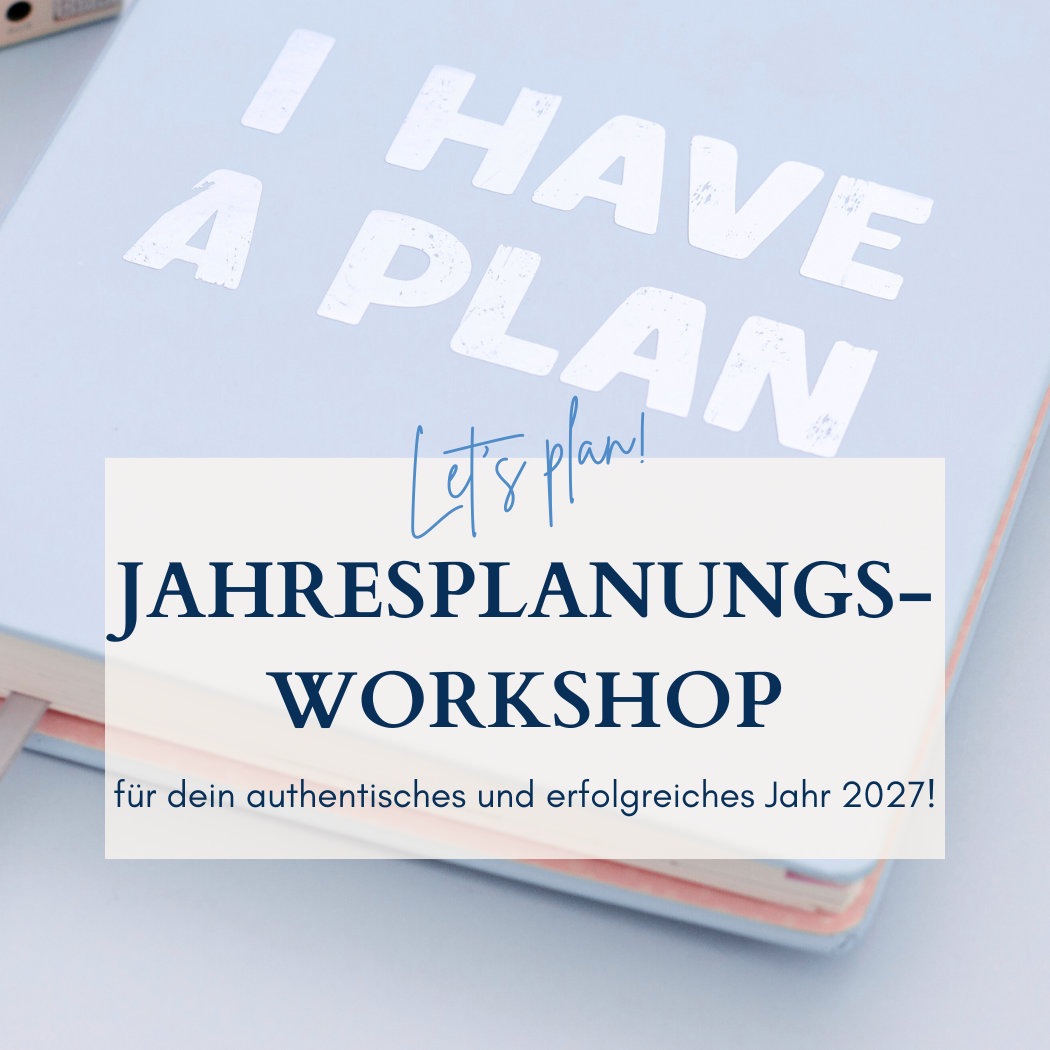 Planer mit Aufschrift "I have a plan"