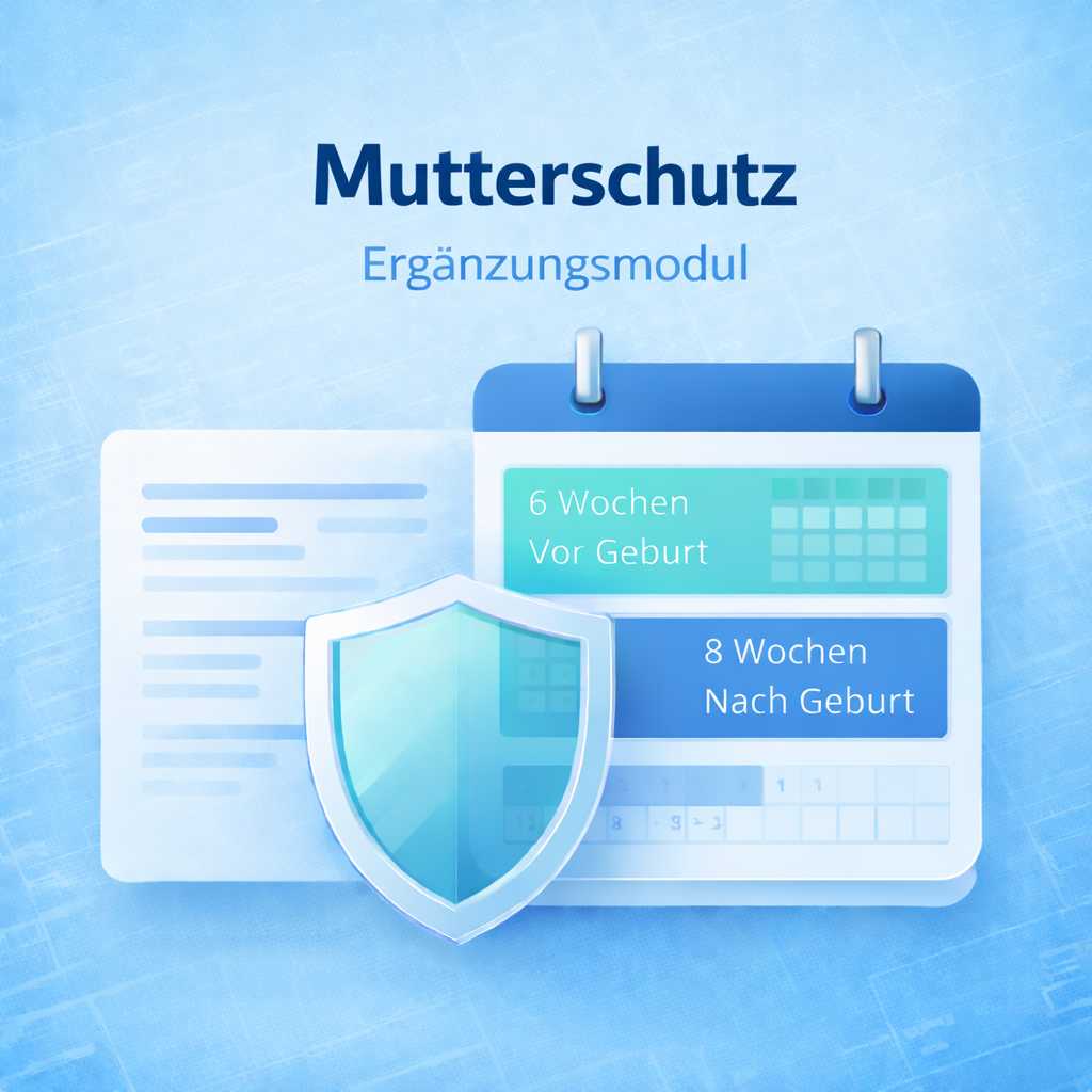 Produktbild Ergänzungsmodul Mutterschutz
