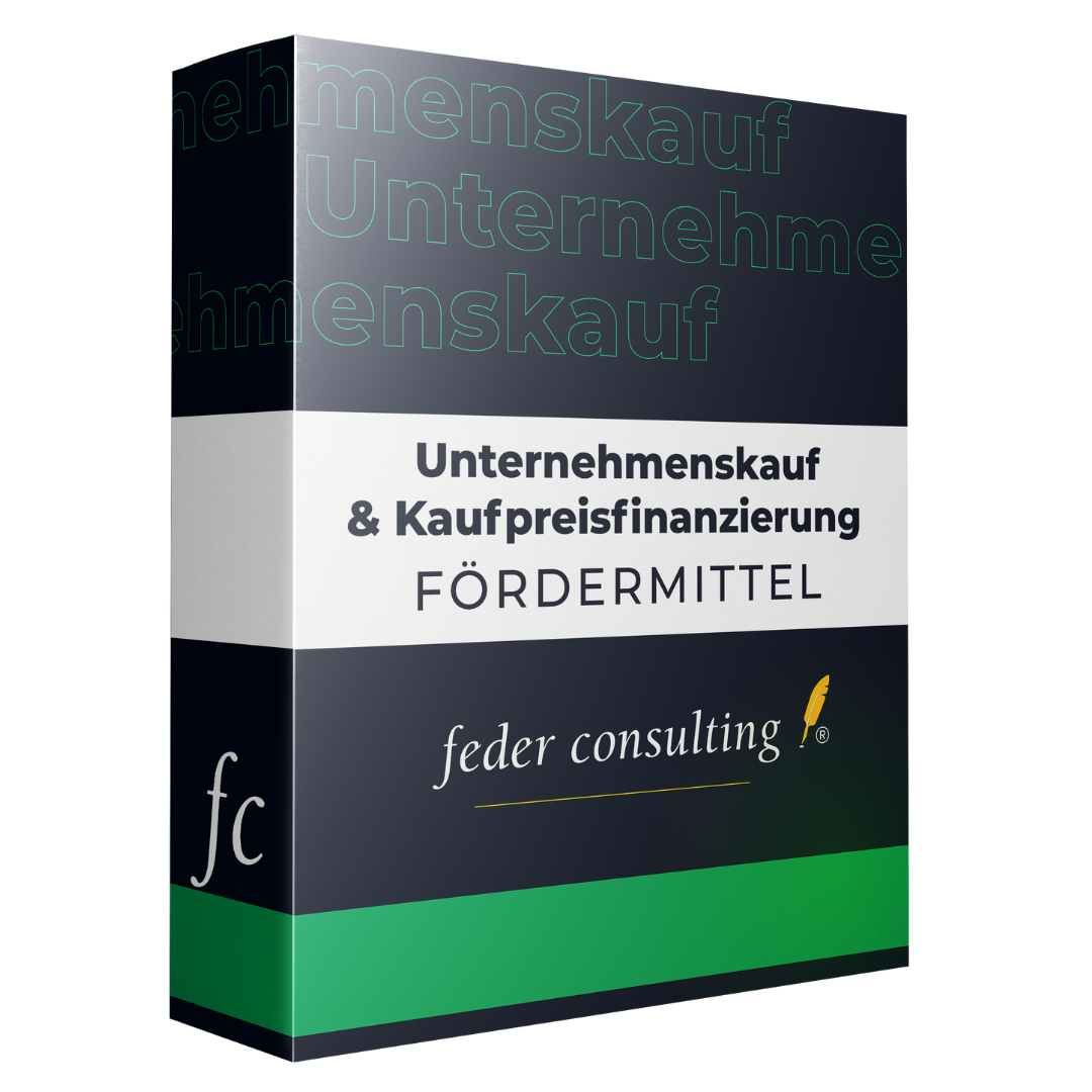 3D Box Unternehmenskauf & Kaufpreisfinanzierung Startpaket