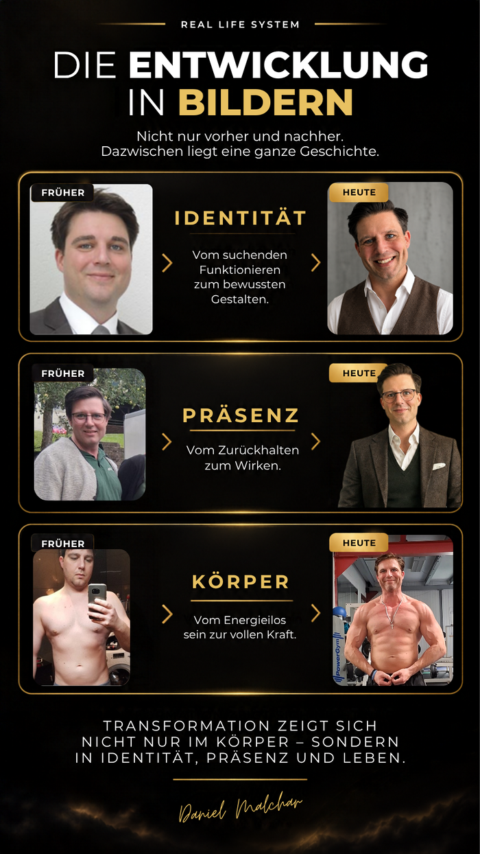 Daniels Entwicklung in Bildern