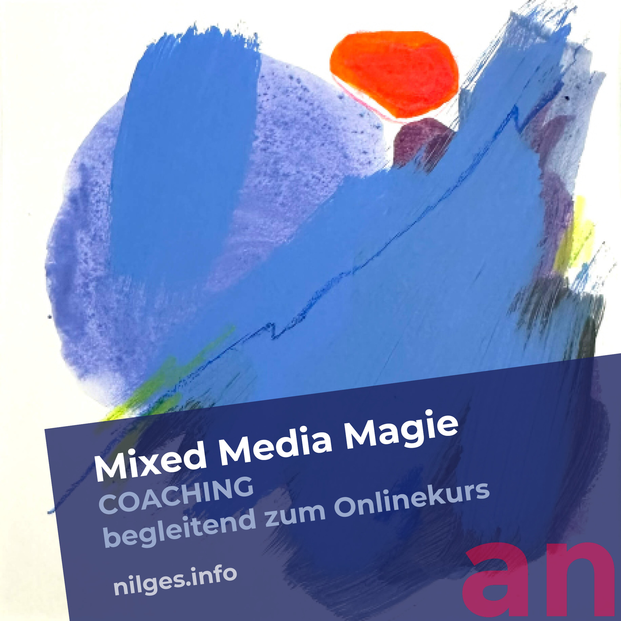 Banner Mixed Media Magie - Coaching