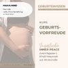 MIT GEBURTSWISSEN ZUR GEBURTSVORFREUDE / Neustadt a.d.W. / Yogastudio Innerpeace
