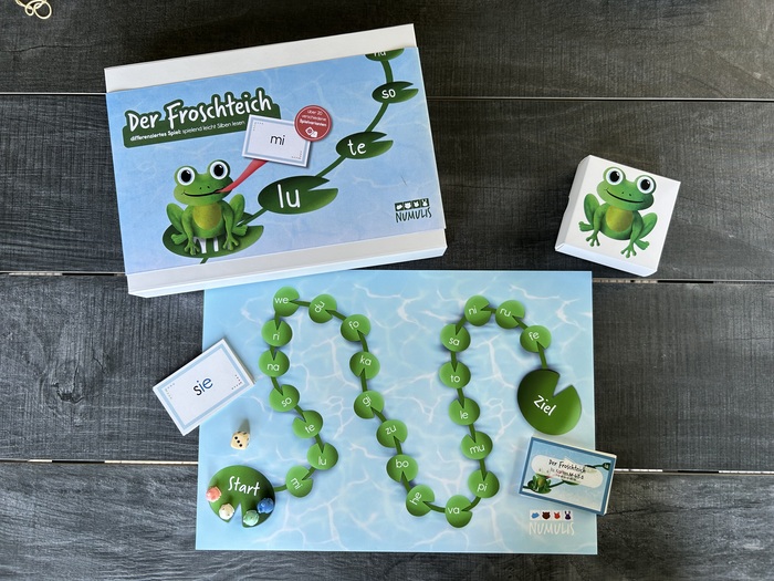 Lesespiel der Froscheich