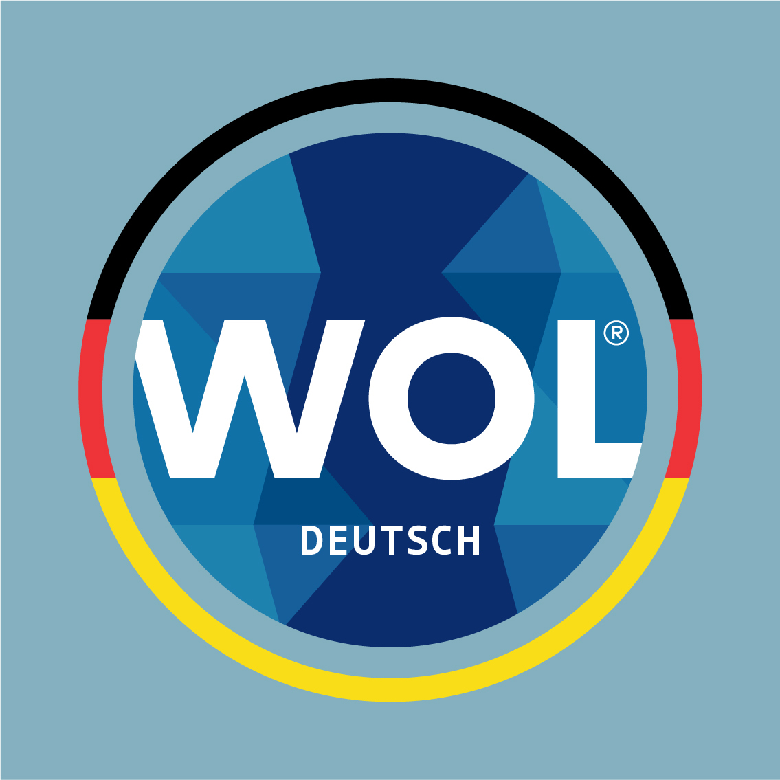 Working Out Loud Logo mit deutscher Fahne