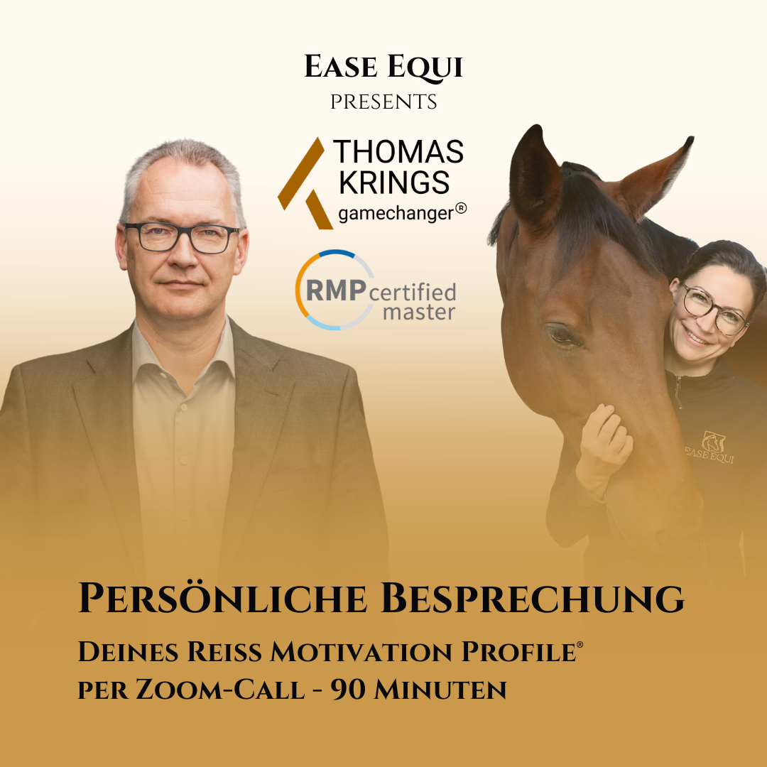 Ease Equi mit Thomas Krings und Reiss Motivation Profile