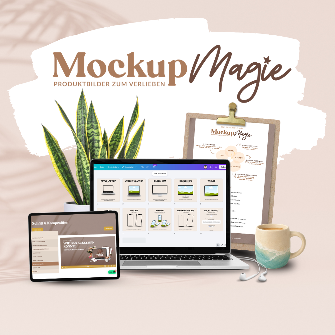 MockupMagie Kurs-Mockup