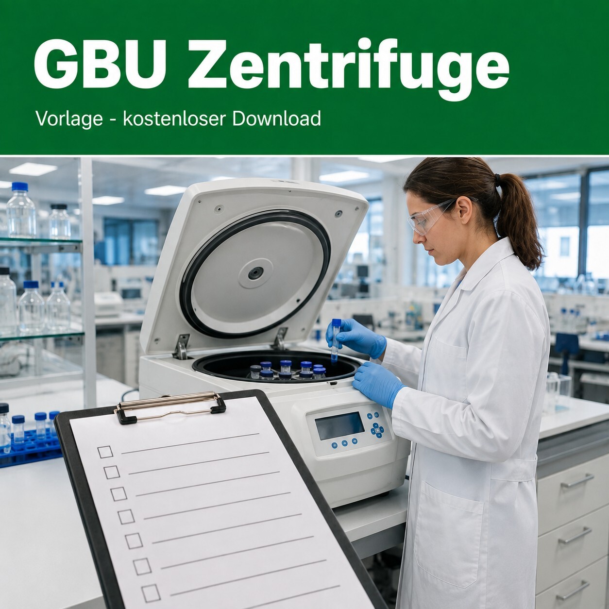 Cover: GBU Zentrifuge – kostenloser Download