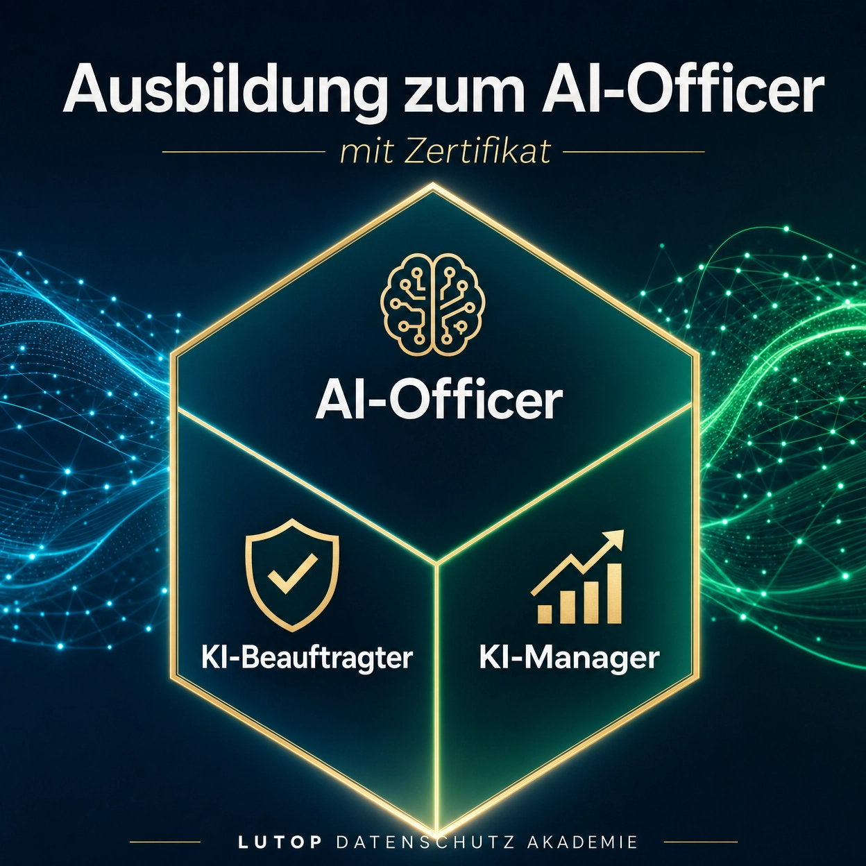 Logo: Ausbildung zum AI-Officer, KI-Beauftragter, KI-Manager