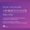 Book Your Trainer: Mimikresonanz® - Basic | Live-Online-Weiterbildung | Individuell | 1:1 Begleitung