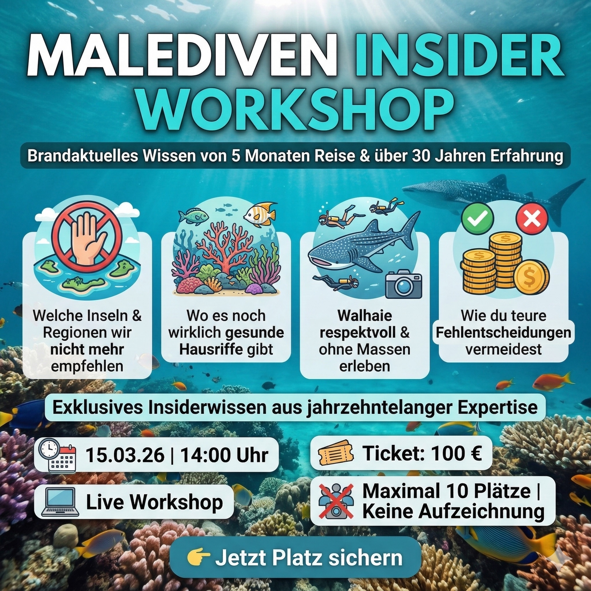 Malediven Insider Workshop