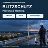 Fachlehrgang Prüfung und Wartung von Blitzschutzanlagen mit Dachbegehung und Blitzschutzsystem – KI-Illustration