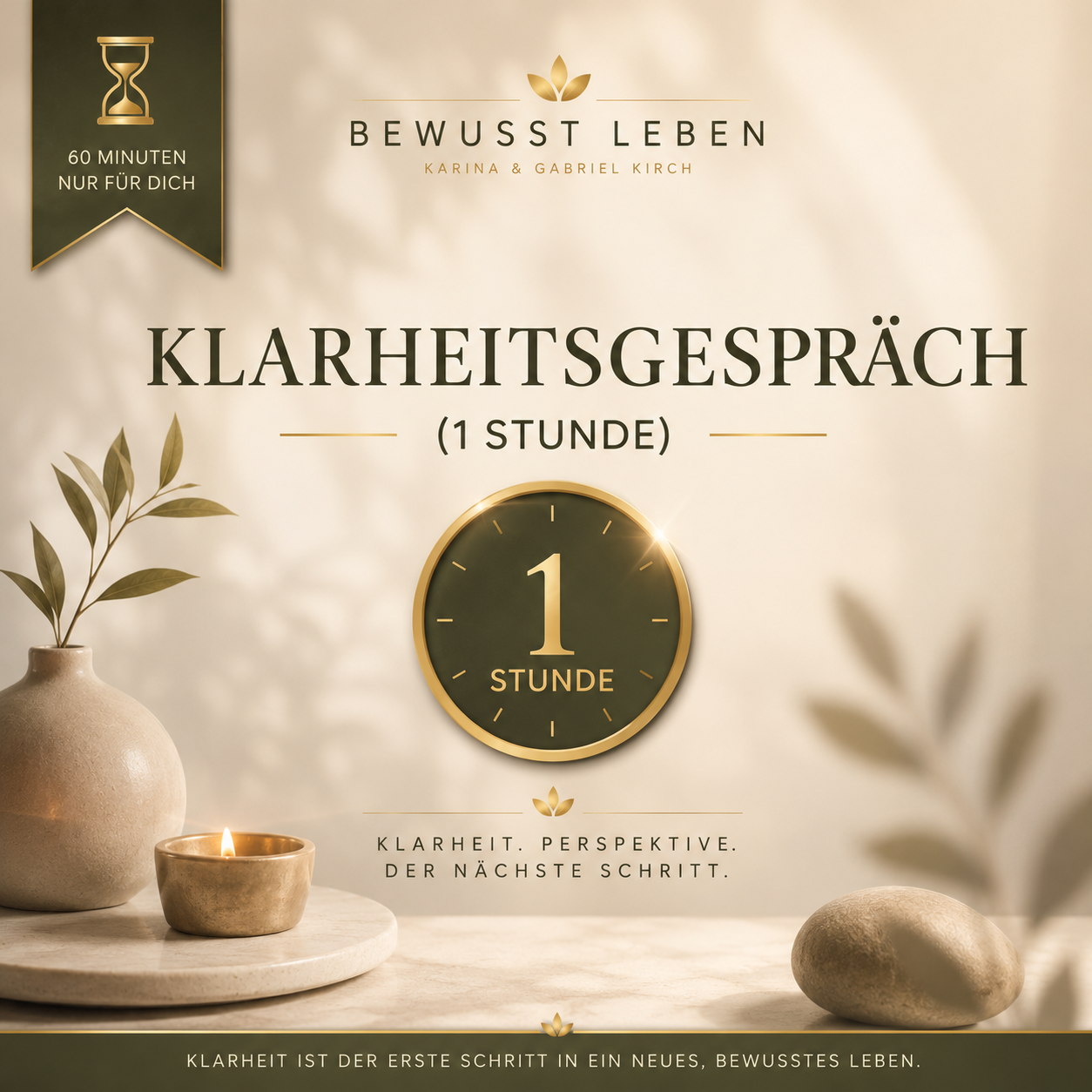 bewusstsein klarheitsgespräch eine stunde