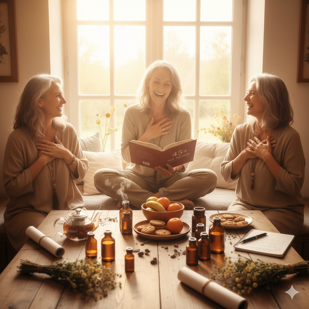 45+ mit Genuss - Mut neue Lebensphase 