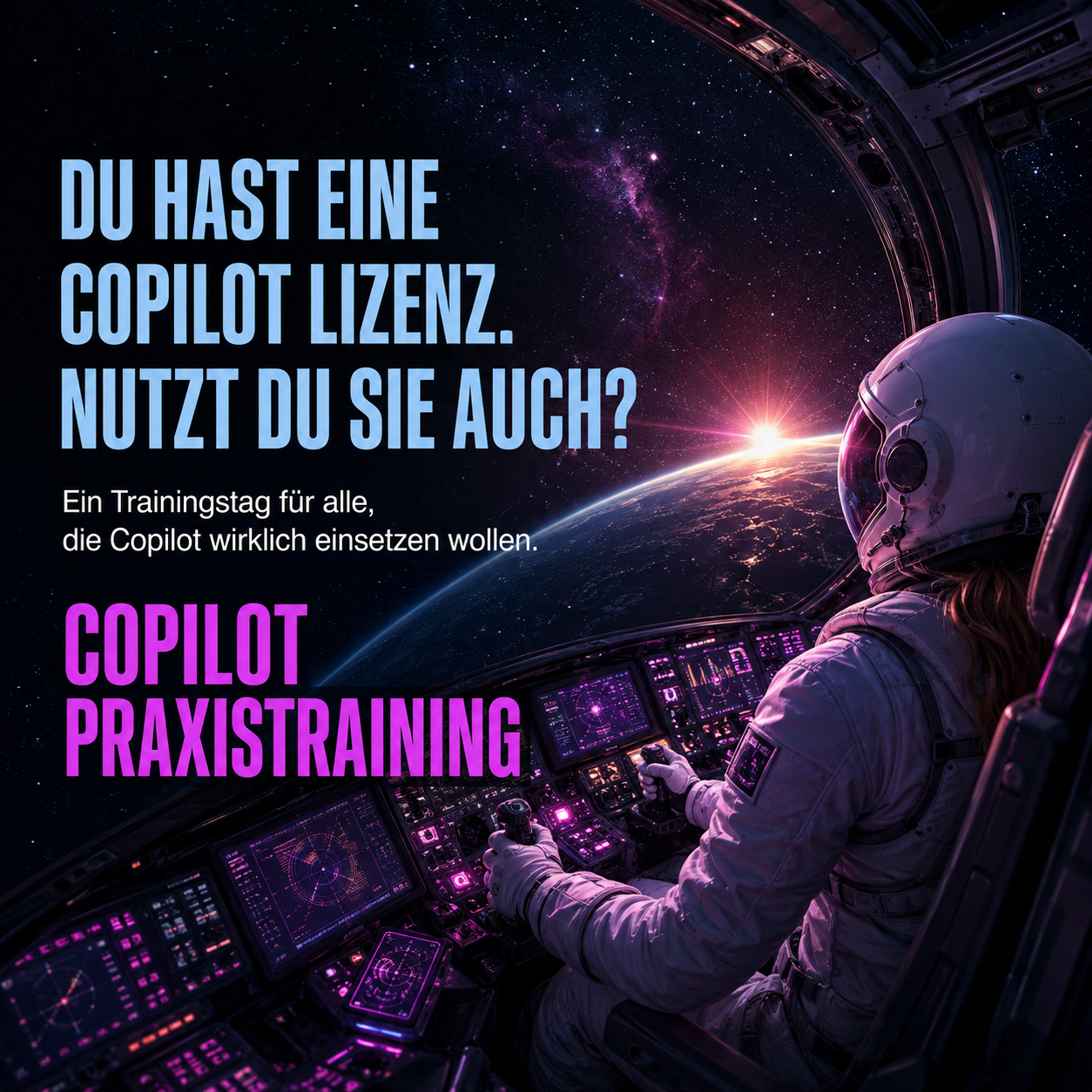 Bannerfür Copilot Praxistag