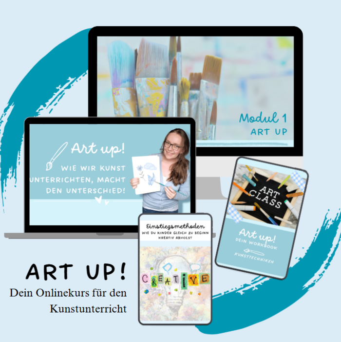 Deckblatt für Onlinekurs ART UP