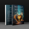 Buchcover mit Herz glühend